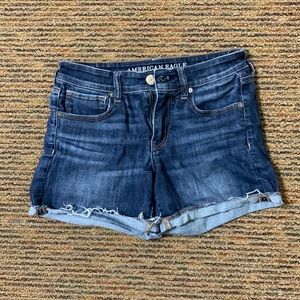 American Eagle jean shorts, size 6